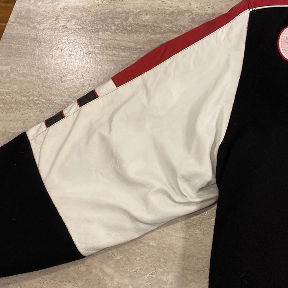 J.H. Design Authentic 1995 Chicago Bulls Eastern Conference Leather Jacket - Picture 12 of 15